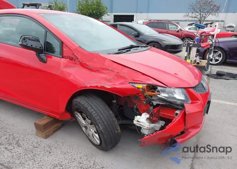 2012 Honda Civic Lx z USA, uszkodzony, nr VIN 2HGFG3B59CH533529